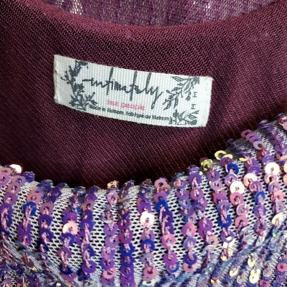 Intimately By Free People Turn it on Cami Top Bloom Purple med - Picture 16 of 16